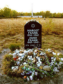 Hrob Anny a Margot Frankových